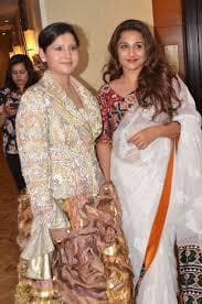 With Vidya Balan
